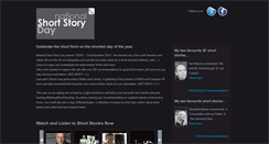 Desktop Screenshot of nationalshortstoryday.co.uk